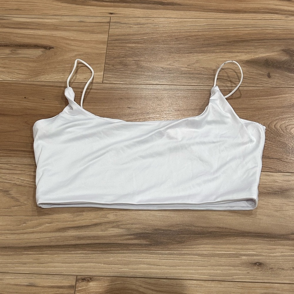 MICAS White Spaghetti Strap Top